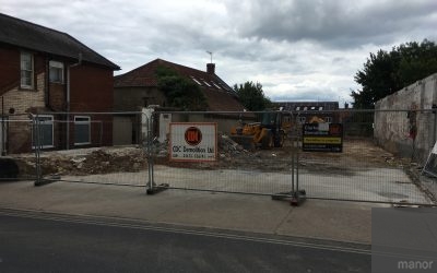 Manor Place, Leiston – Work now Started